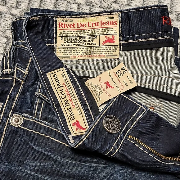 Authentic Rivet De Cru jeans - Picture 4 of 4